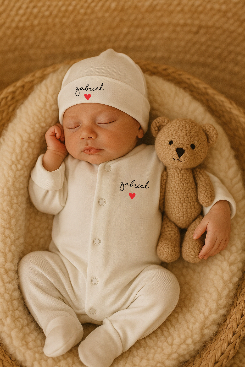 tenue de naissance coton