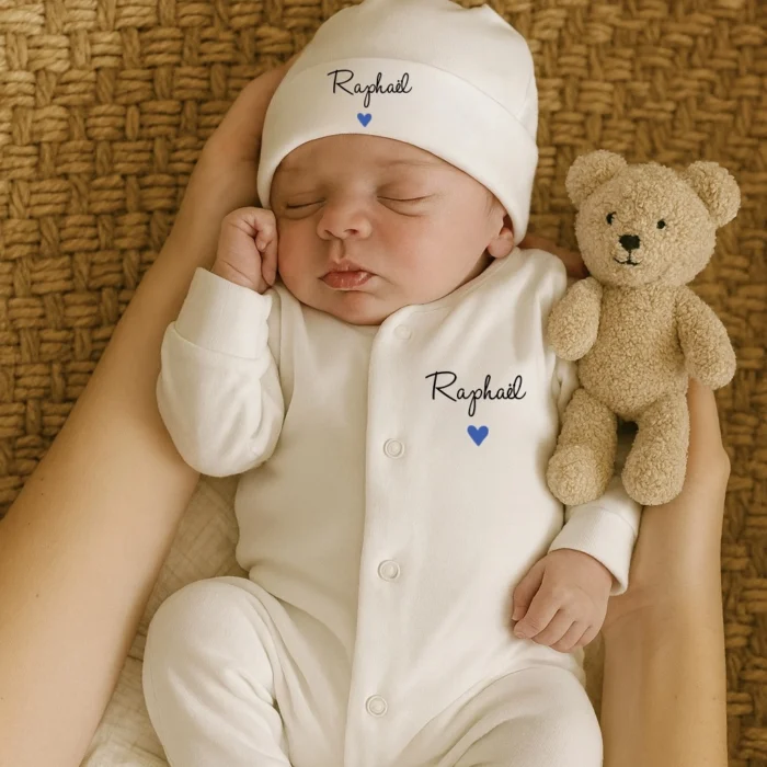 tenue de naissance coton