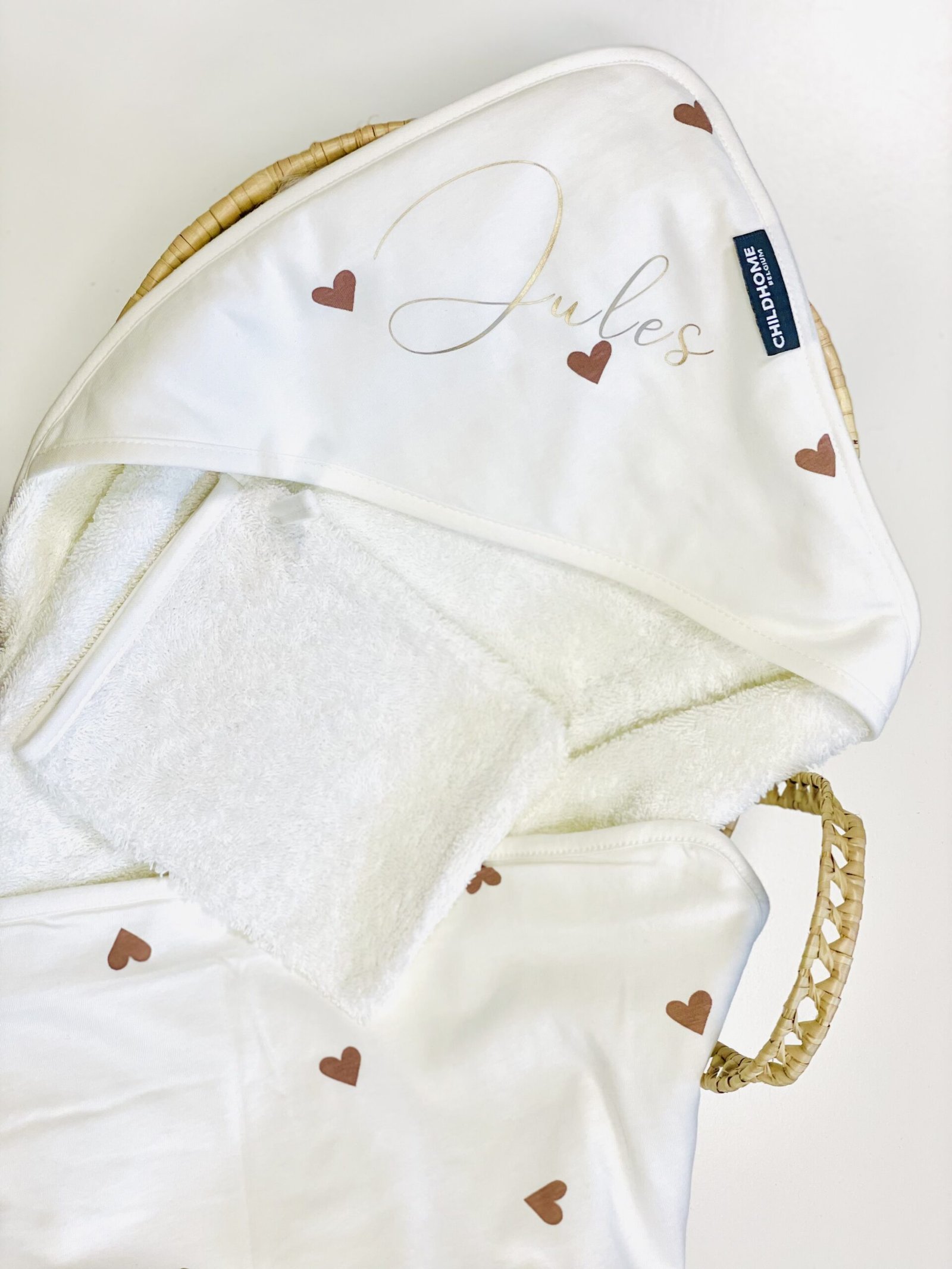 parure de bain à personnaliser