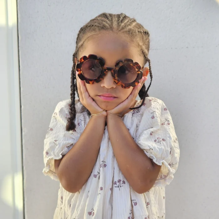 lunettes fleur ecaille