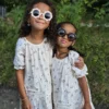lunettes fleurs