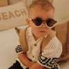 lunettes leopard ronde