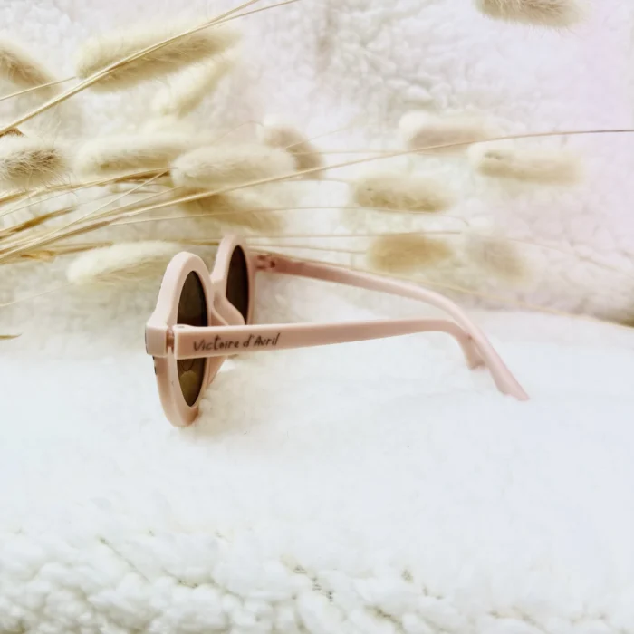 lunettes rose leopard