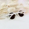 lunettes creme leopard