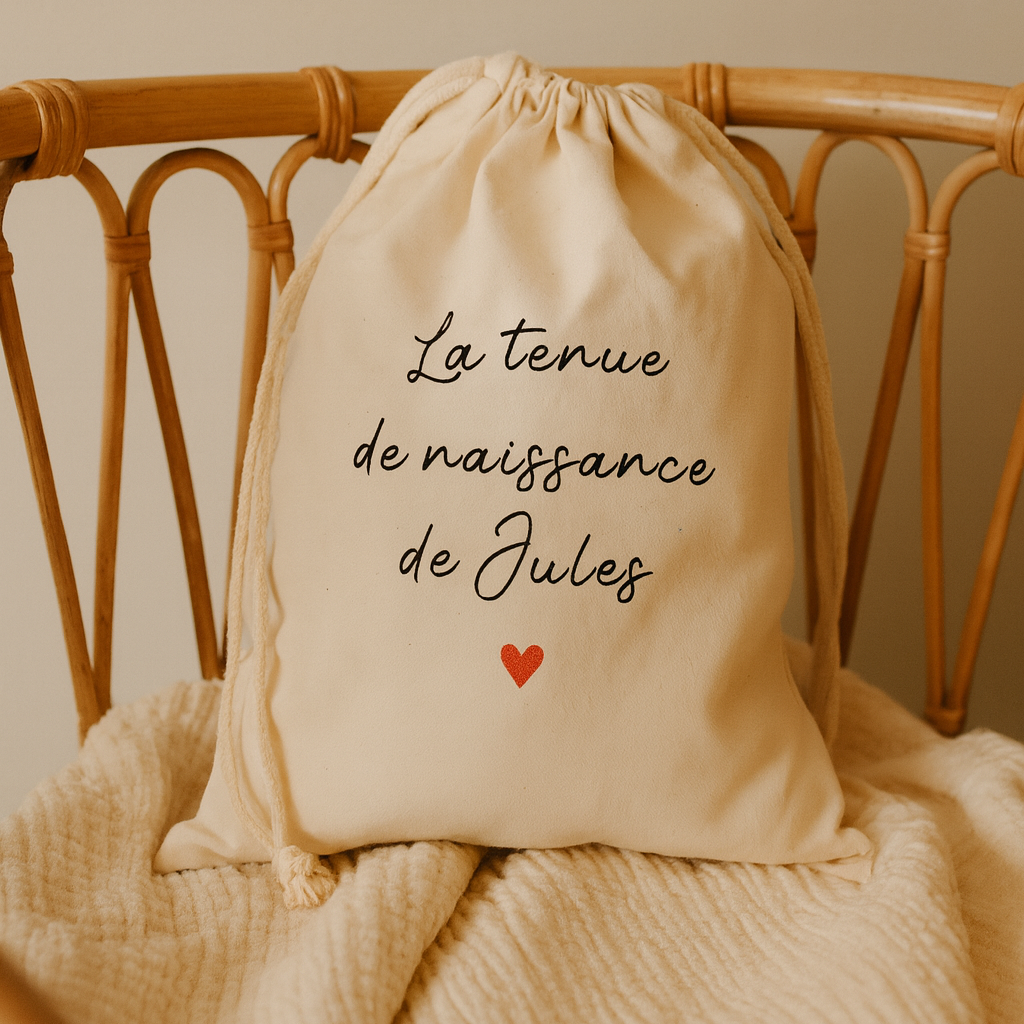 pochon la tenue de naissance