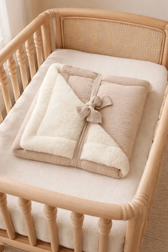 couverture polaire biscuit