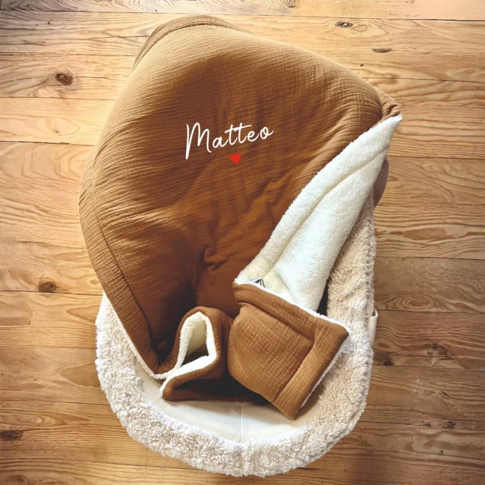 couverture polaire camel