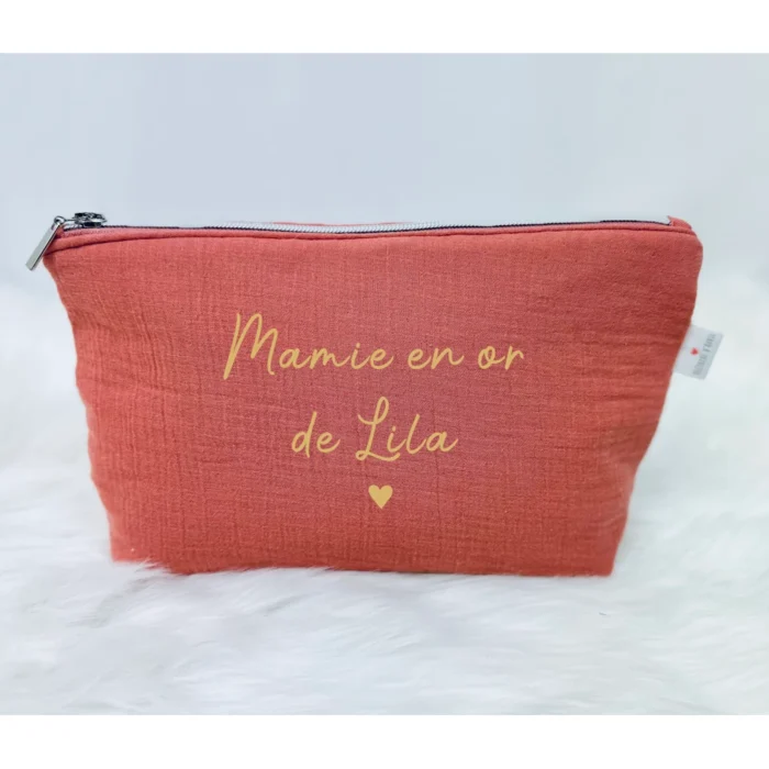 Trousse de toilette personnalisée