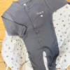 Pyjama bébé gris