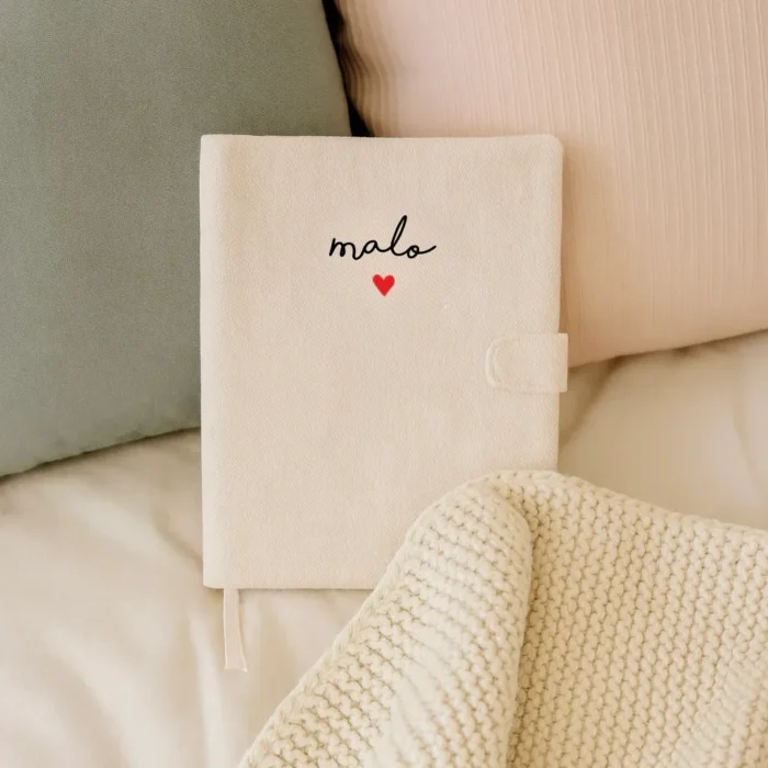 protège carnet de santé taille personnalisé