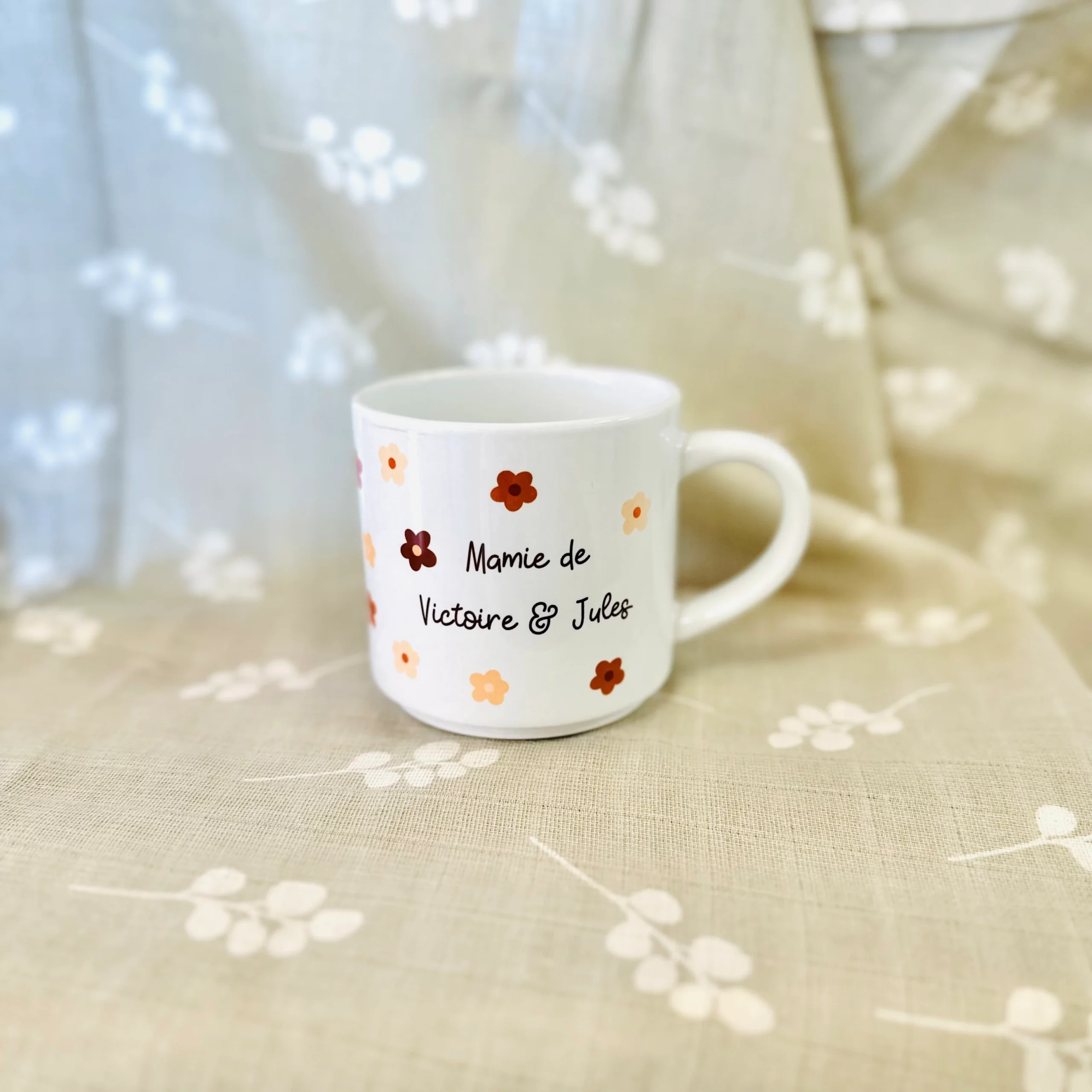 Mug fleurs