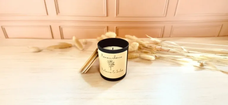 bougie personnalisée