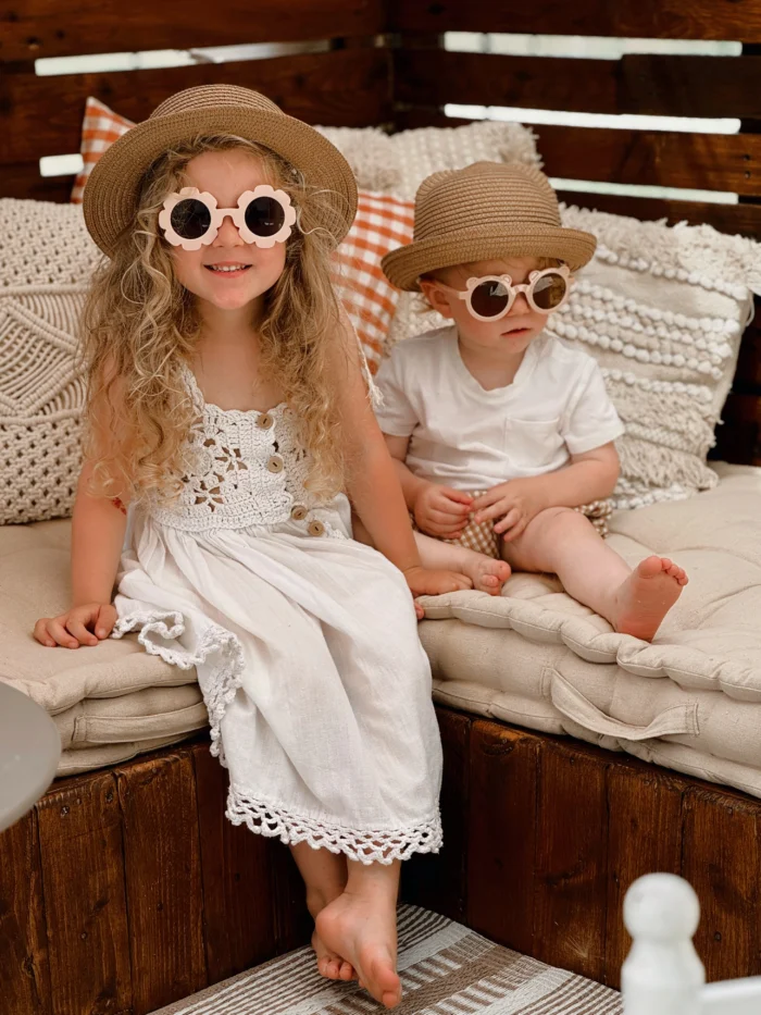 lunettes fleur ours