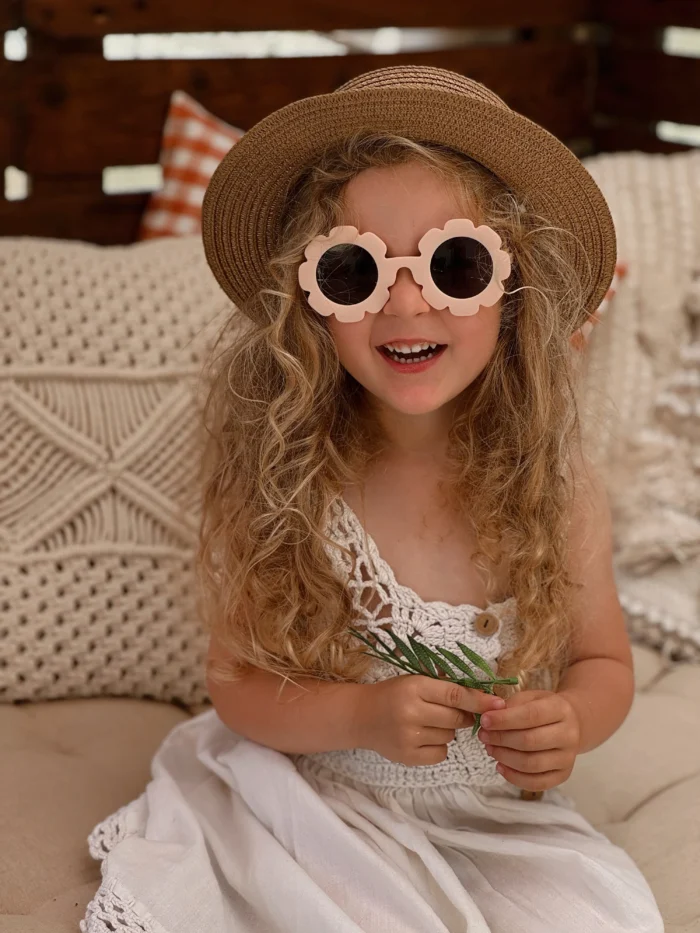 lunettes fleurs