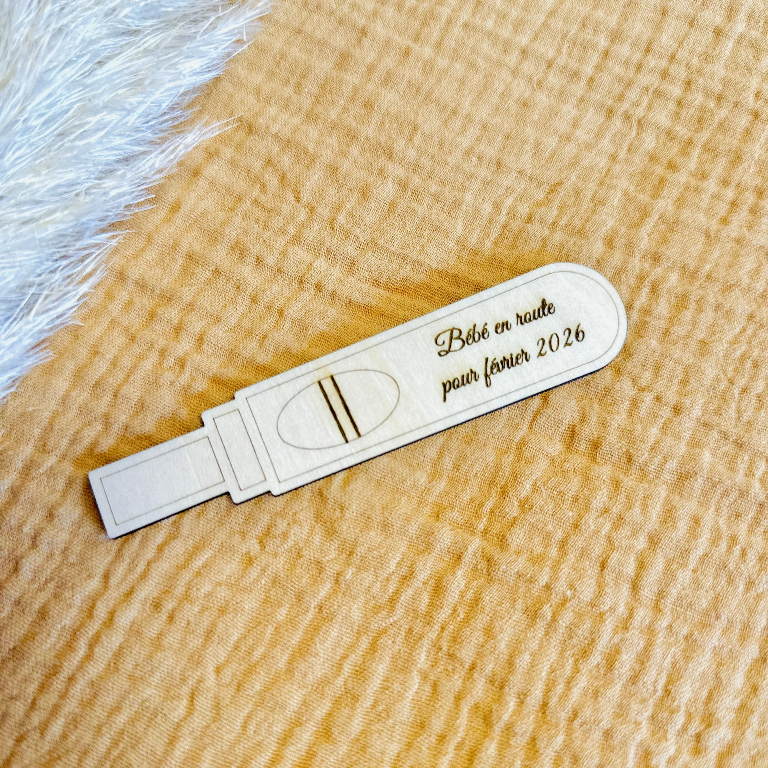 Test de grossesse annonce