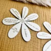 magnet fleur bois