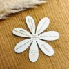 magnet fleur bois