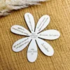 magnet fleur bois