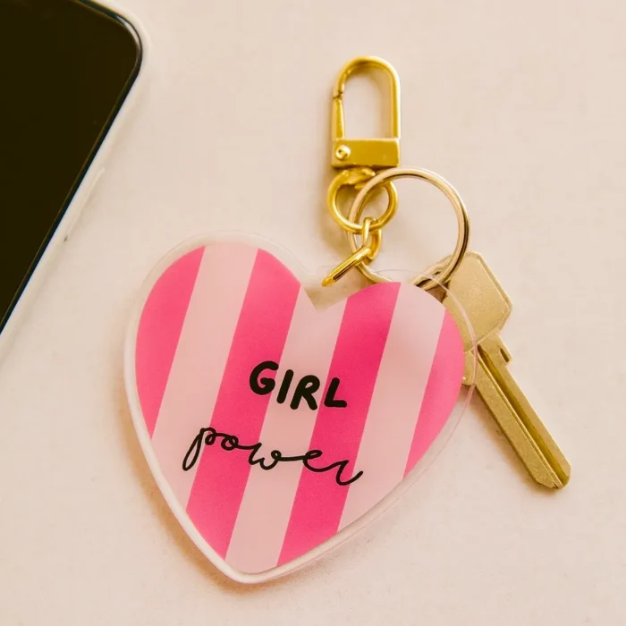 porte clés girl power