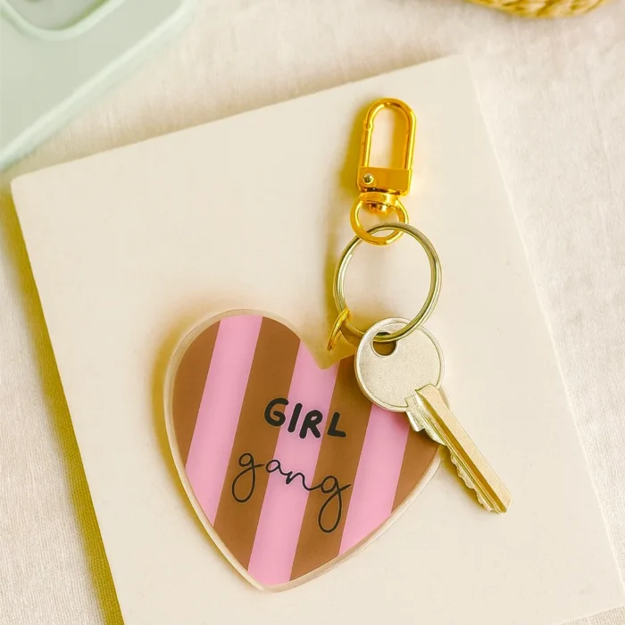 porte-clés girl gang