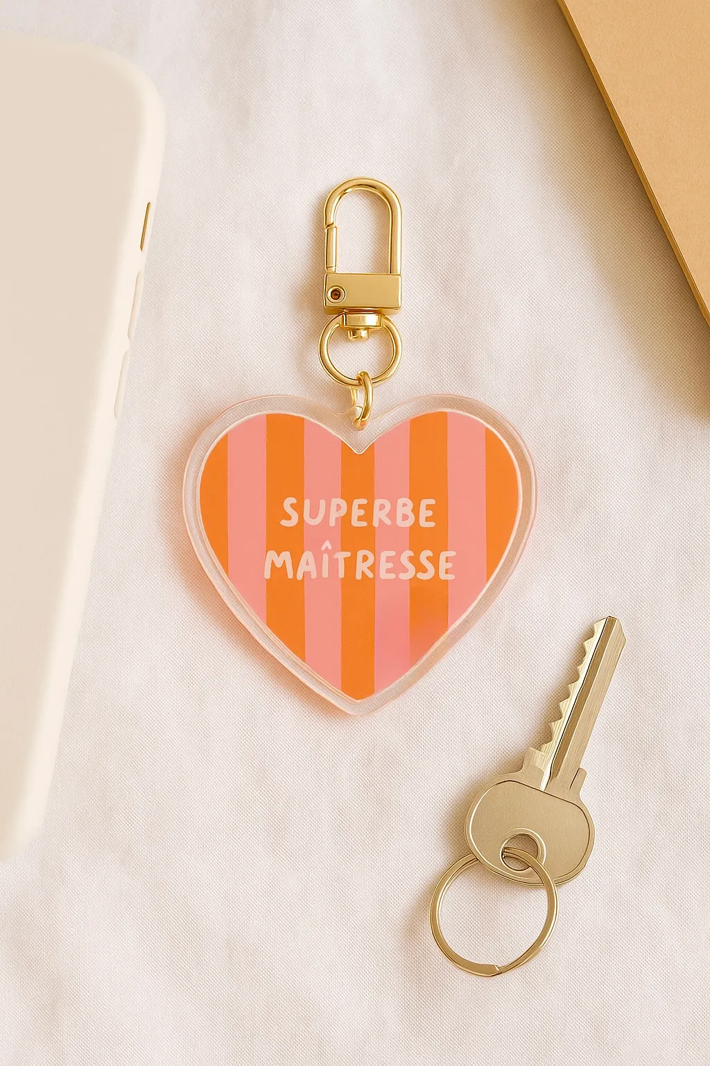 Porte-clés superbe maîtresse