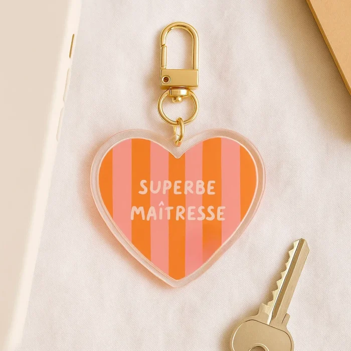 Porte-clés superbe maîtresse