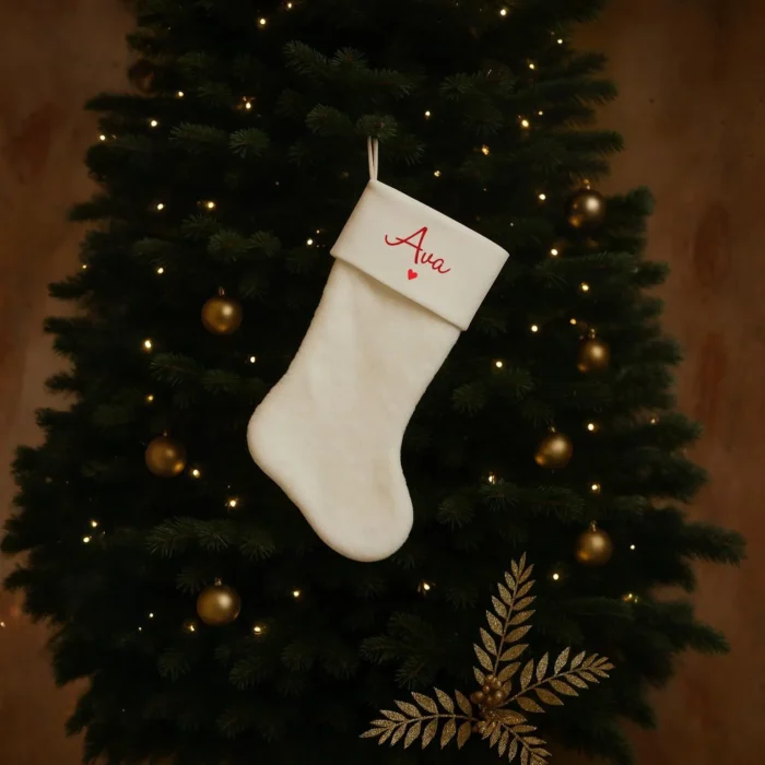 botte de noël fourrure