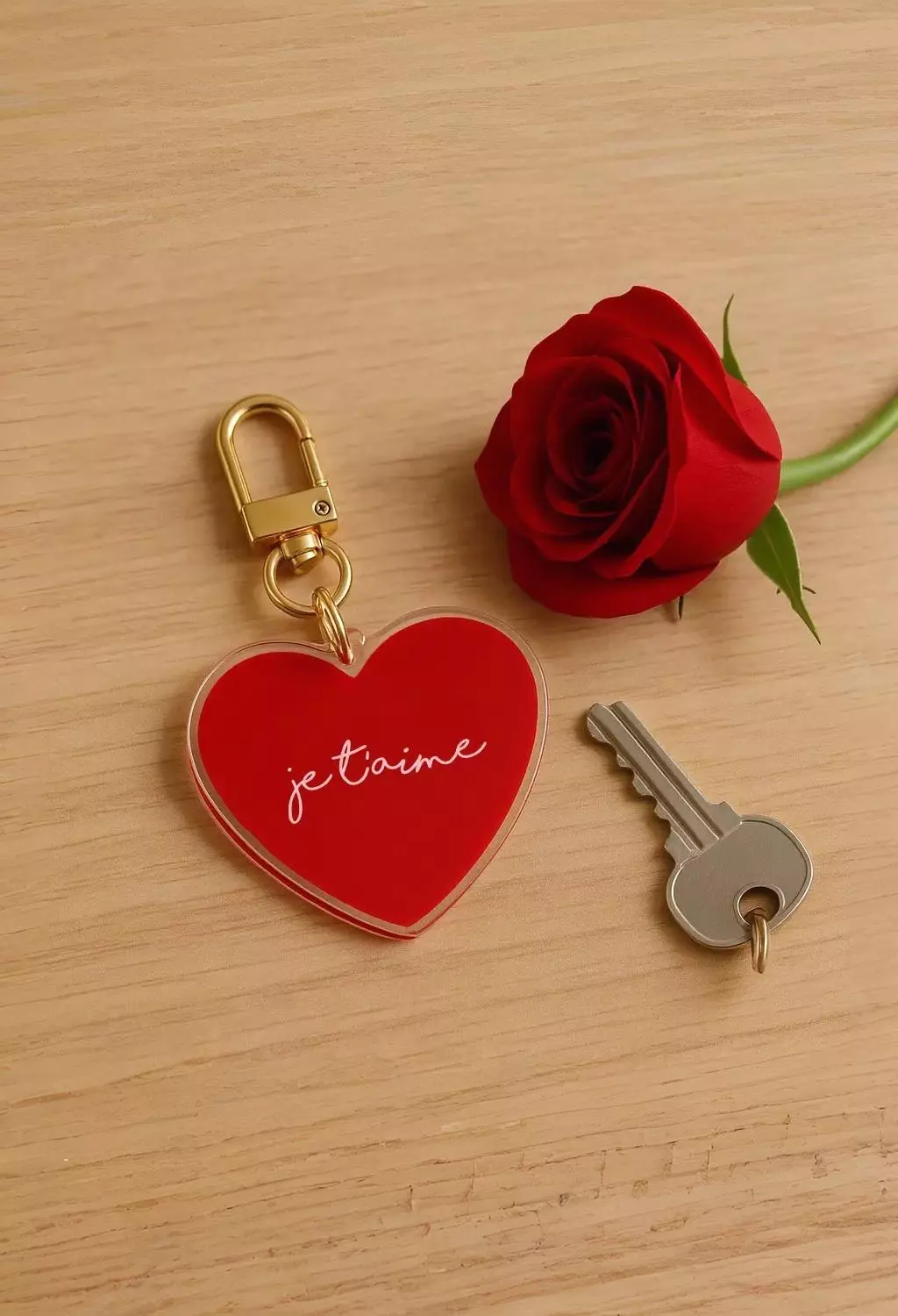 porte clés je t'aime