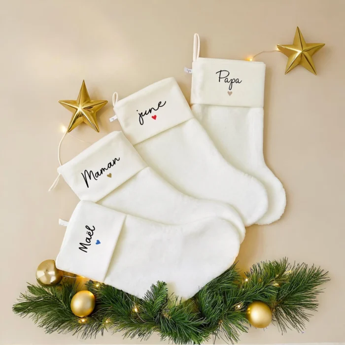 botte de noël fourrure