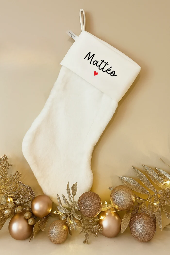 botte fourrure noël