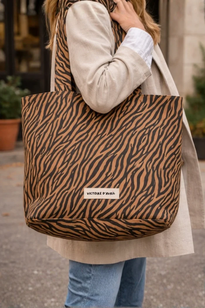 cabas zèbre